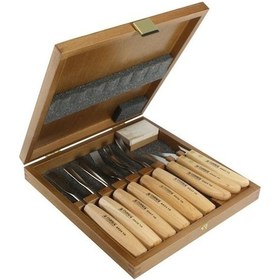 Resim Narex 894813 Wood Line Standart Ahşap Oyma Seti 10 Parça Ahşap Ku 