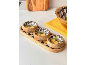 Resim Rossev Amarillo Mango Mutfak Seti 9 Parça 