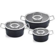 Resim Fissler Adamant Cam Kapak 6 Parça Tencere Seti 
