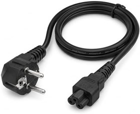 Resim PrimeX PX-YNC15 1.5 Metre Yonca Pover Kablosu, 3x0.75mm Notebook Adaptör Power Kablo, Full Bakır Power Kablo 