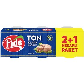 Resim Fide Konserve Balık Ton 3x160 G 