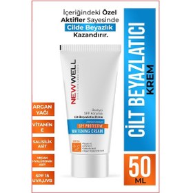 Resim New Well Cilt Beyazlatıcı Krem 50 ML 