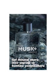 Resim AVON Musk Marine Musk Instinct Ve Musk Mineralis 75 ml Erkek Parfüm Seti 