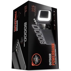 Resim Powerway Pd80 80.000mah 22.5w Pd & Qc 3.0 Hızlı Şarj Destekli Dijital Göstergeli Powerbank Diğer 
