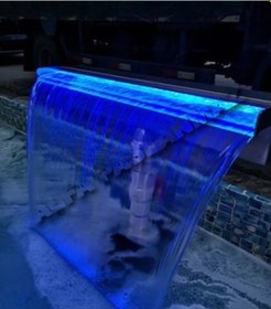 Resim Rgb Duvar Su Perdesi Aısı 304 Paslanmaz Duvar Şelale 200 