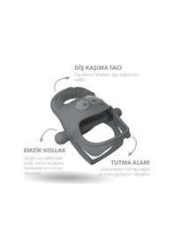 Resim Diş Kaşıyıcı Gri 
