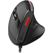 Resim Zelotes T50 9 Tuşlu Rgb Aydınlatma Efekti Dikey Kavrama Ergonomik Programlama Kablolu Fare Siyah Diğer 