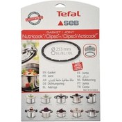 Resim Tefal Uyumlu 8 Lt. Düdüklü Tencere Lastiği Nutricook Acticook 