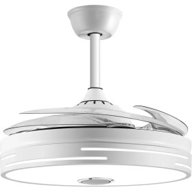 Resim Mutlusan Aydınlatmalı Tavan Vantilatörü Bluetoothlu + Kumandalı 