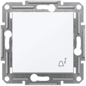 Resim Schneider Asfora Beyaz Zil Yaylı Anahtar Çerçevesiz - EPH0870121 