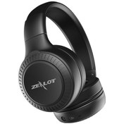 Resim Primepickings Zealot B20 Bluetooth Kulaklık, 3.5mm Aux, Katlanabilir, Eller Serbest, Mikrofonlu, Siyah, 10 Saatlik Süre, Yüksek Kal 