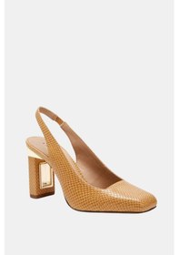 Resim Katy Perry The Hollow Heel Kadın Açık Kahverengi Oyuk Topuklu Ayakkabı Açık Kahverengi 