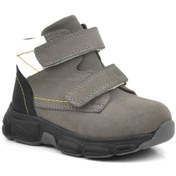 Resim Rakerplus Hakiki Deri Gri Nubuk Bebek Spor Bot Ayakkabı Gri 