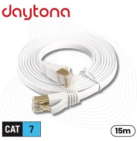 Resim Daytona Cat7 Gigabit Flat Ethernet RJ45 Modem 10GBPS 600MHZ Internet Kablosu A4964 