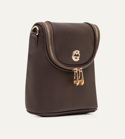 Resim Lara Kahverengi E. Deri Bebek Çantası 