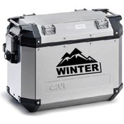 Resim Winter Desenli Motosiklet Çanta Sticker Etiket Modeli 