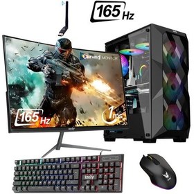 Resim Izoly ST999072 i7-10700F 16 GB 256 GB M.2 NVMe GTX1660S 6 GB 24" Free Dos Masaüstü Oyuncu Bilgisayarı 