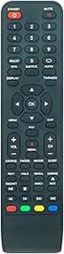 Resim VINABTY Tristan Auron LED TV LED43UltraHD LED43UHD ile uyumlu yedek uzaktan kumanda 