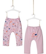 Resim molica baby Rainbow Organik 2'li Pantolon 