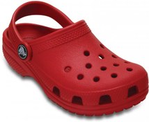 Resim Crocs Classic Clog Kırmızı Çocuk Terlik Cr0383-6En 