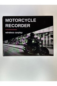Resim waterproof Navigator, Motosiklet Navigasyonu, Ön-Arka Kameralı Navigasyon 