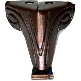 Resim Moda Sac Ahşap, Sunta Sandık Ayağı, Kutu Ayak 2,5 cm - Eskitme 