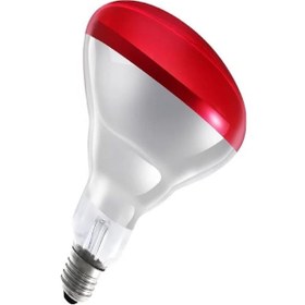 Resim Osram Ledvance 250w Infrared Ampul Br40 E27 Isıtıcılı Lamba Kırmızı Işık 