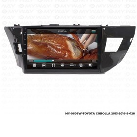 Resim Araç Multimedya Toyota Corolla Android 12 Carplay 4gb Ram + 64gb Hdd 2013-2016 Navigasyon Ekran Myw 9" 