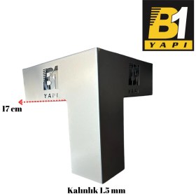 Resim B1 Yapı Pergola 3 Kollu Köşe Kiriş Bağlantı 