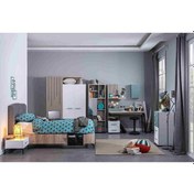 Resim Cross Bazalı Ve Karyolalı Genç Odası Takımı 