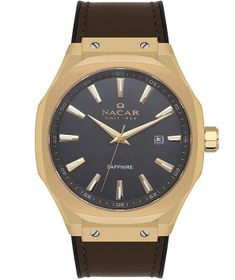 Resim Nacar SAFİR CAM GRİ ERKEK KOL SAATİ NC34-29B684-DGL7 