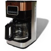 Resim Any Morning SH21615S Dokunmatik Ekranlı Zaman ve Aroma Ayarlı Filtre Kahve Makinesi Bakır Rengi 