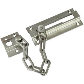 Resim Sürgülü Kapı Emniyet Zinciri Nikel 