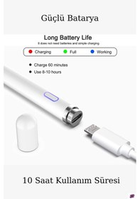 Resim Apple Ipad Air 10.9 2022 5.Nesil Dokunmatik Kalem Stylus Pen 