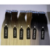 Resim Mikro Bant Saç Kaynak.Mikro Tape Hairextensions.Saç Kaynak 