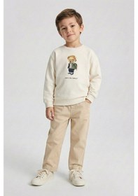 Resim Dmb Boys & Girls Erkek Çocuk Pantolon Mavi 1-7 Yaş Krem-2793 