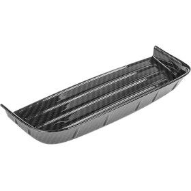 Resim Passing Karbon Fiber Para Tepsisi Saklama Kutusu Ped Paneli Kapak Trim Etiket Ford Mustang 2015+ Için Iç Aksesuar Araba Styling (Yurt Dışından) 