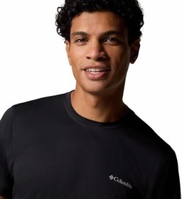 Resim Zero Rules Light Erkek Siyah Outdoor T-Shirt AO2717-010 