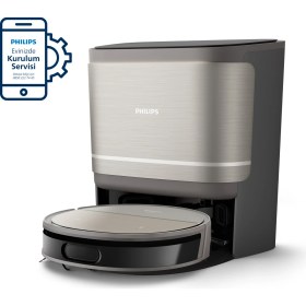 Resim Philips XU9100/10 Homerun 9000 Serisi Islak Temizlik Yapabilen Robot Süpürge (Philips Türkiye Garantili) 