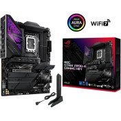 Resim Asus Rog Strıx Z890-E Gamıng Wıfı, 8800MHZ, 4xddr5, 7x M.2, Hdmı, Dp, 2xthunderbolt, 4xtype-C, Wi-Fi 7, Bluetooth 5.4, Intel Core Ultra Cpu(Seri 2), LGA1851 Soket, Gaming Anakart 