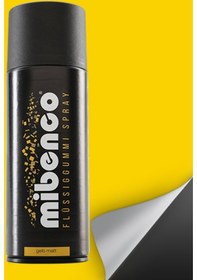 Resim Plasti Dip - Mibenco 400Ml Sprey - Mat Sarı 