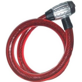 Resim Hsgl Motosiklet Bisiklet Anahtarlı Halat Kilit 25x150 Siyah - Fuşya 