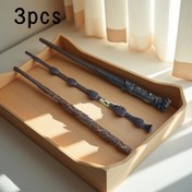 Resim 3 Adet Warner Bros. Temalı Asalar - Harry, Dumbledore, Hermione - Doğum Günü Partileri ve Cosplay Aksesuarları İçin Mükemmel, Fantazi Kostüm Aksesuarları,Fantastik Tasarım,Film Replika Asası,Lisanslı Ürün,Orijinal Kopya,Koleksiyonluk Asa,Parti Planlayıcıları 