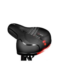 Resim Jeemson Konforlu Bisiklet Sele - Orta Boşluklu, Şok Emici Toplu, Ergonomik Kırmızı Sürüş Keyfi Kırmızı 