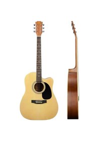 Resim Maxword Mcg-650nt Yüksek Kaliteli Ağaç Akustik Gitar Full Set 