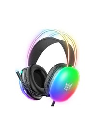 Resim Suofeng Onıkuma X25 Kablolu Oyun Kulaklığı - 7.1 Surround Ses, 50mm Sürücü, Rgb Renkli Işık, Otomatik Ayarlı Başlık, 3.5mm Bağlantı, Ps4/ps5/xbox Uyumlu 10.1" 