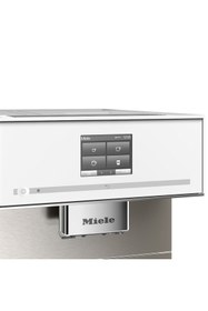 Resim Miele CM 7550 CoffeePassion Beyaz Tam Otomatik Solo Kahve Makinesi 