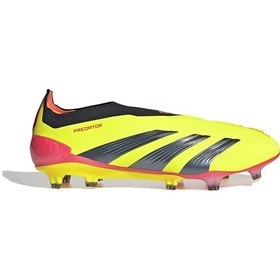 Resim Adidas Predator Elite FG Bağcıksız (IE2366) | Sarı 