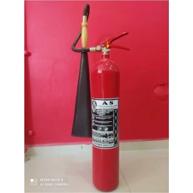 Resim 5 kg (Co2 Gazlı) Yangın Söndürme Tüpü + 4 Yıl Garanti + 2021 Üretim 