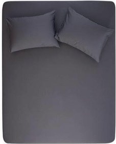 Resim Clasy Tek Kişilik %100 Pamuk Ranforce Lastikli Çarşaf Seti 100 X 200 Antrasit 
